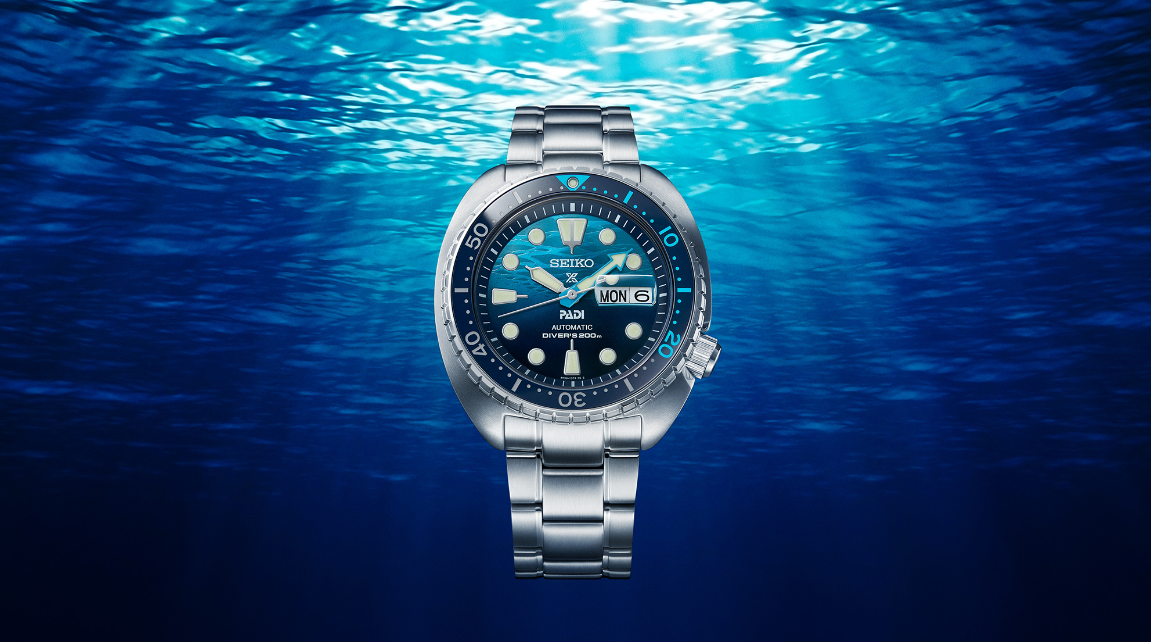 SRPK01K1 - Prospex TURTLE Sea PADI Special Edition