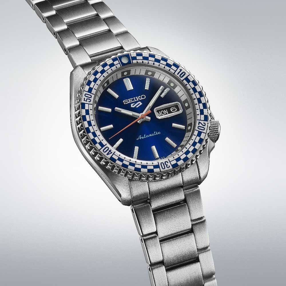 SRPK65K1 - SEIKO 5 Sports Special Edition ' Checker Flag '