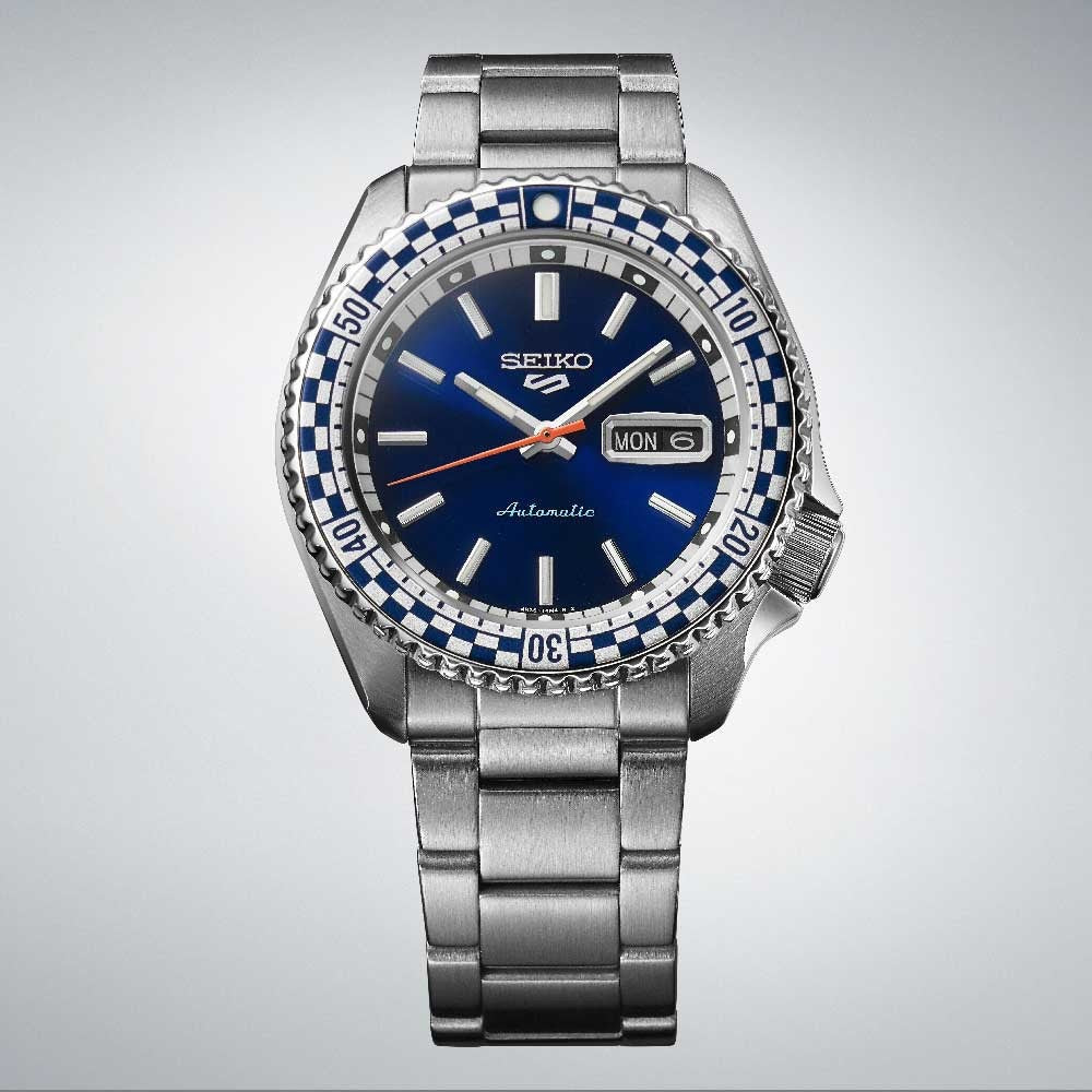 SRPK65K1 - SEIKO 5 Sports Special Edition ' Checker Flag '