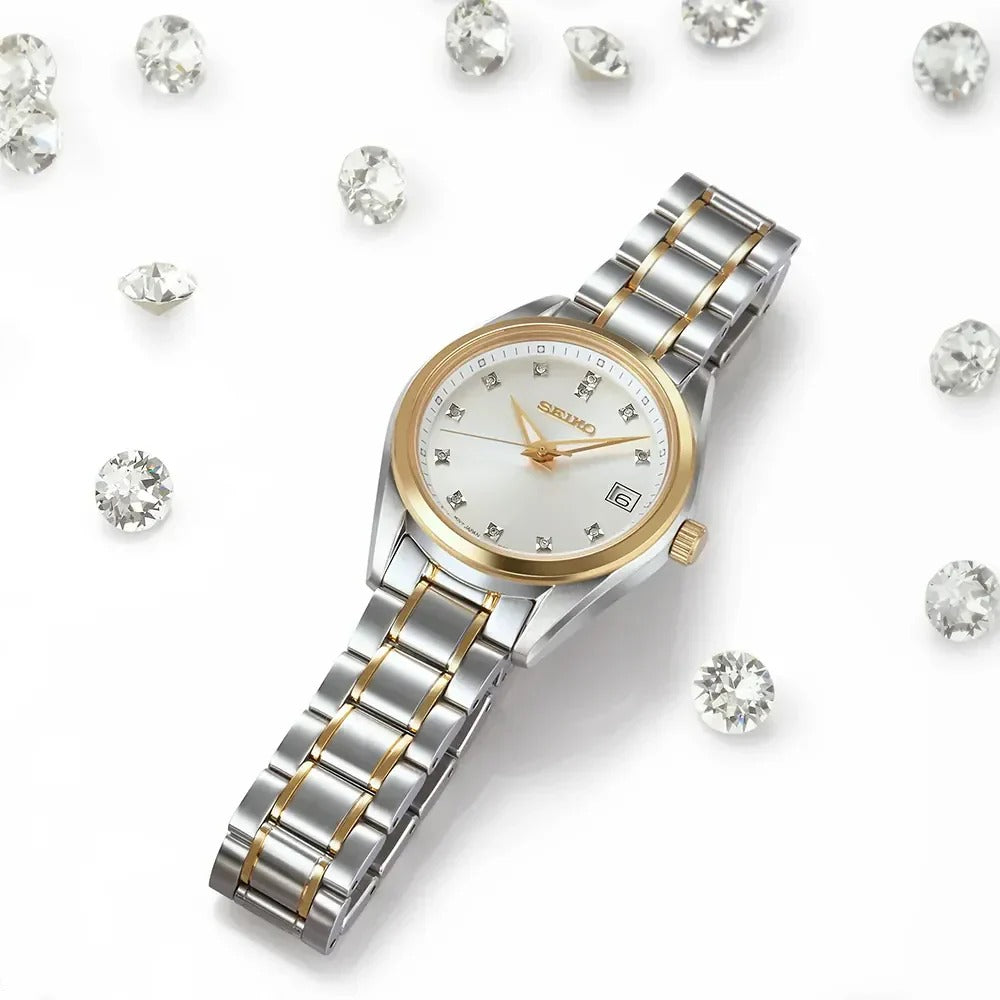 SUR582P1 - SEIKO Quartz Diamond Collection